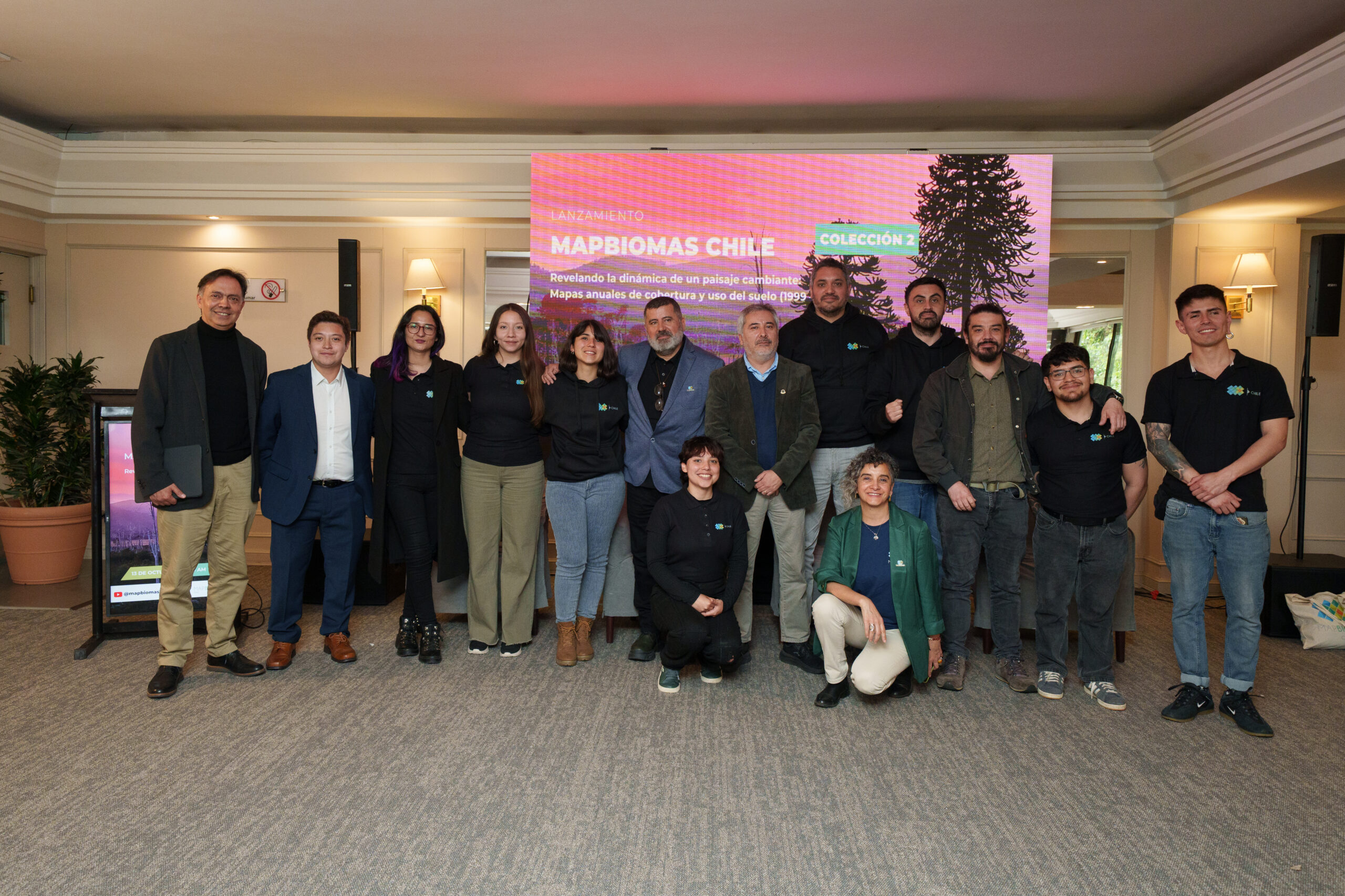 ¿Cómo se organiza MapBiomas Chile?